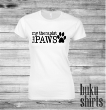 Load image into Gallery viewer, My therapist has paws