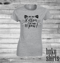 Load image into Gallery viewer, Are You Kitten Me Right Meow