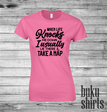 Load image into Gallery viewer, When Life Knocks Me Down, I Lie There & Take A Nap