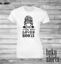 Load image into Gallery viewer, Just A Girl Who Loves books