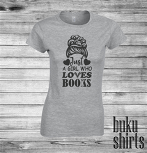 Load image into Gallery viewer, Just A Girl Who Loves books