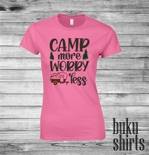 Load image into Gallery viewer, Camp More Worry Less