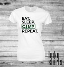 Load image into Gallery viewer, Eat Sleep Camp Repeat
