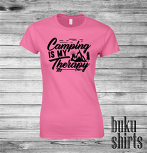 Load image into Gallery viewer, Camping is My Therapy