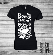Load image into Gallery viewer, Books Are My Therapy
