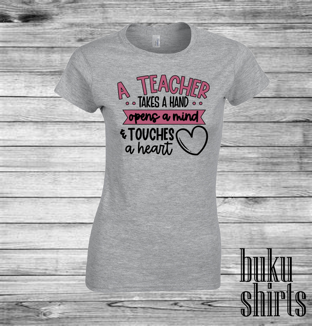 A Teacher Takes a Hand, Opens a Mind, Touches a Heart